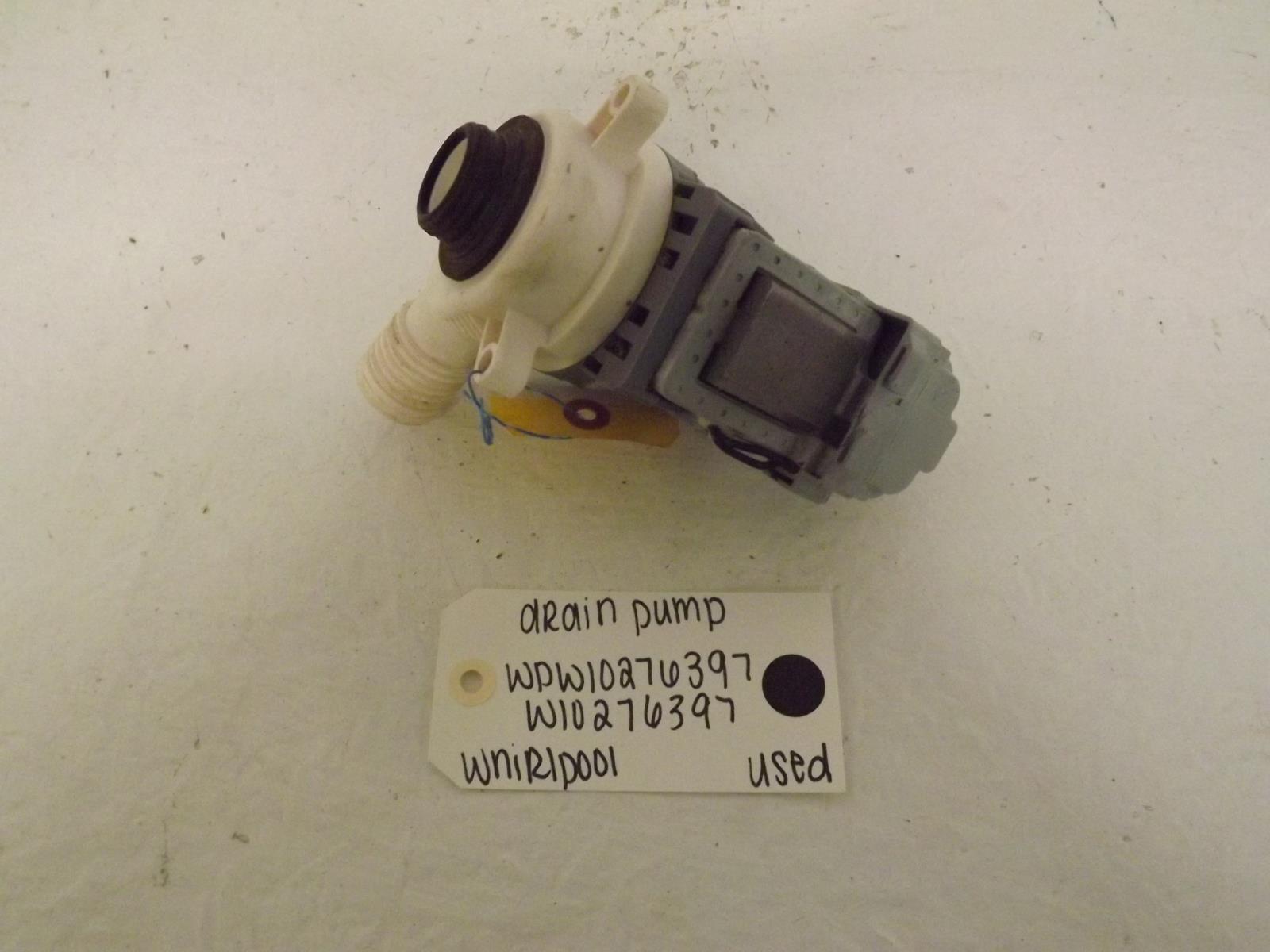 Whirlpool Washer WPW10276397 W10276397 Drain Pump Used Whirlpool Washer WPW10276397 W10276397 Drain Pump Used